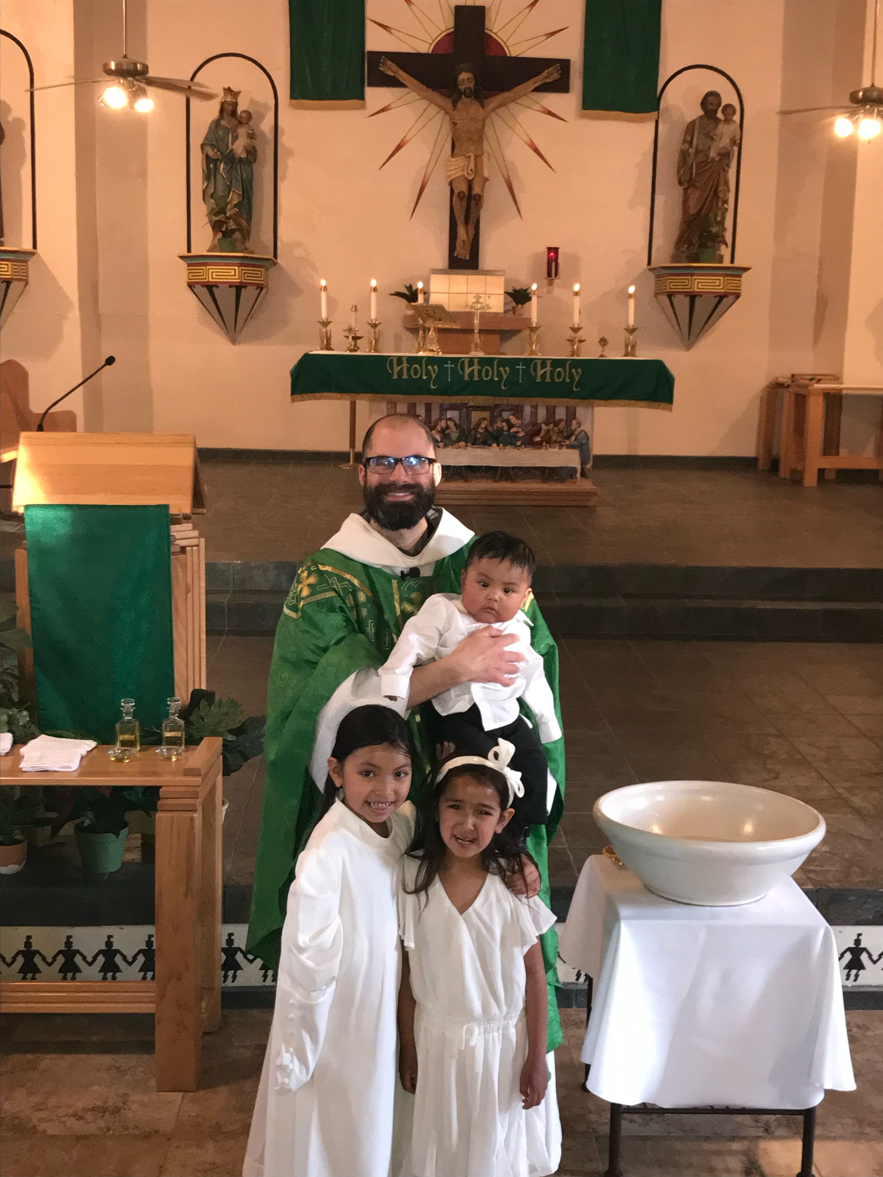 Fr. Antony Baptized Three Natives At St. Johns