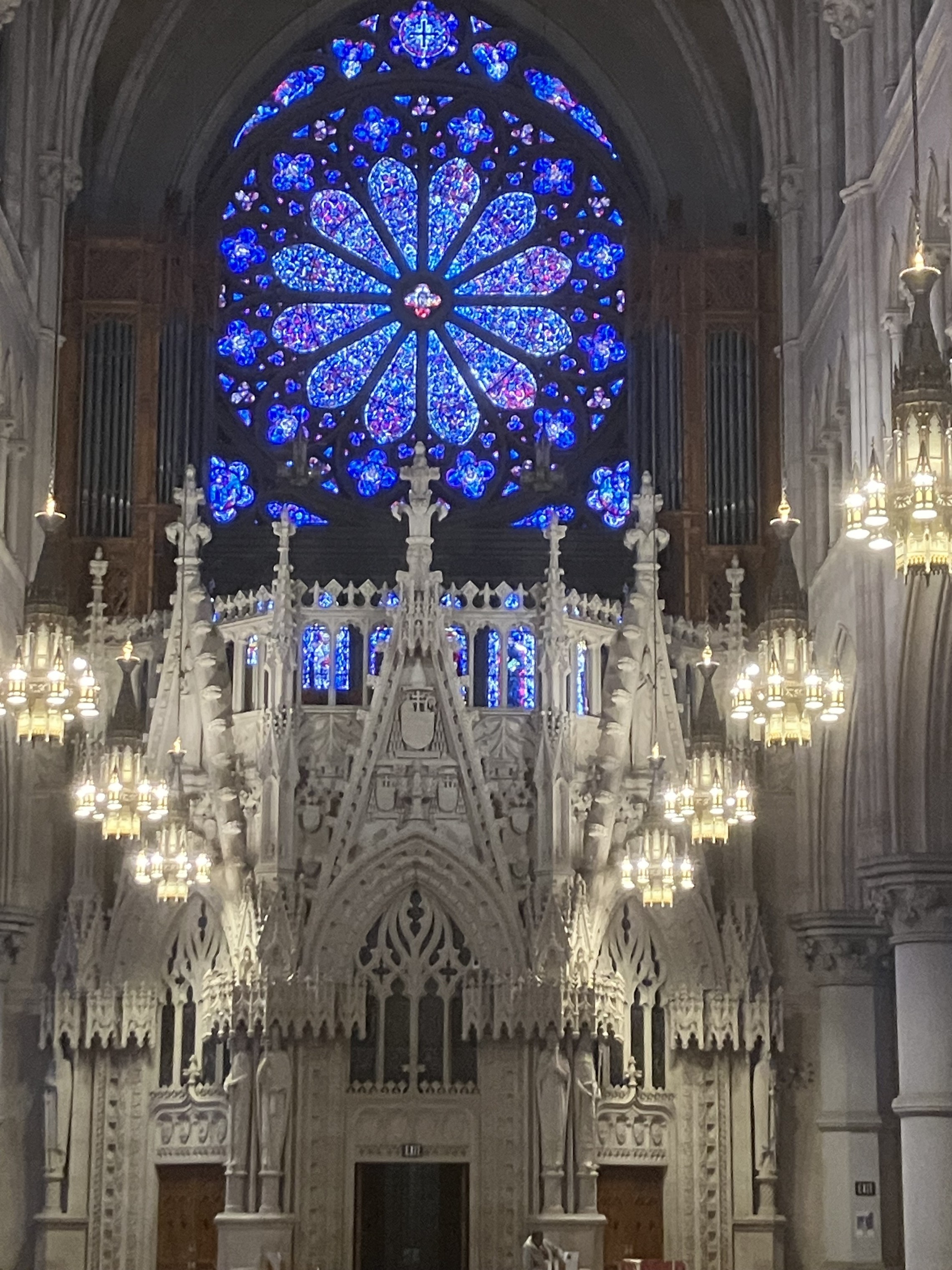 Cathedral basilica of the Sacred Heart in Newark