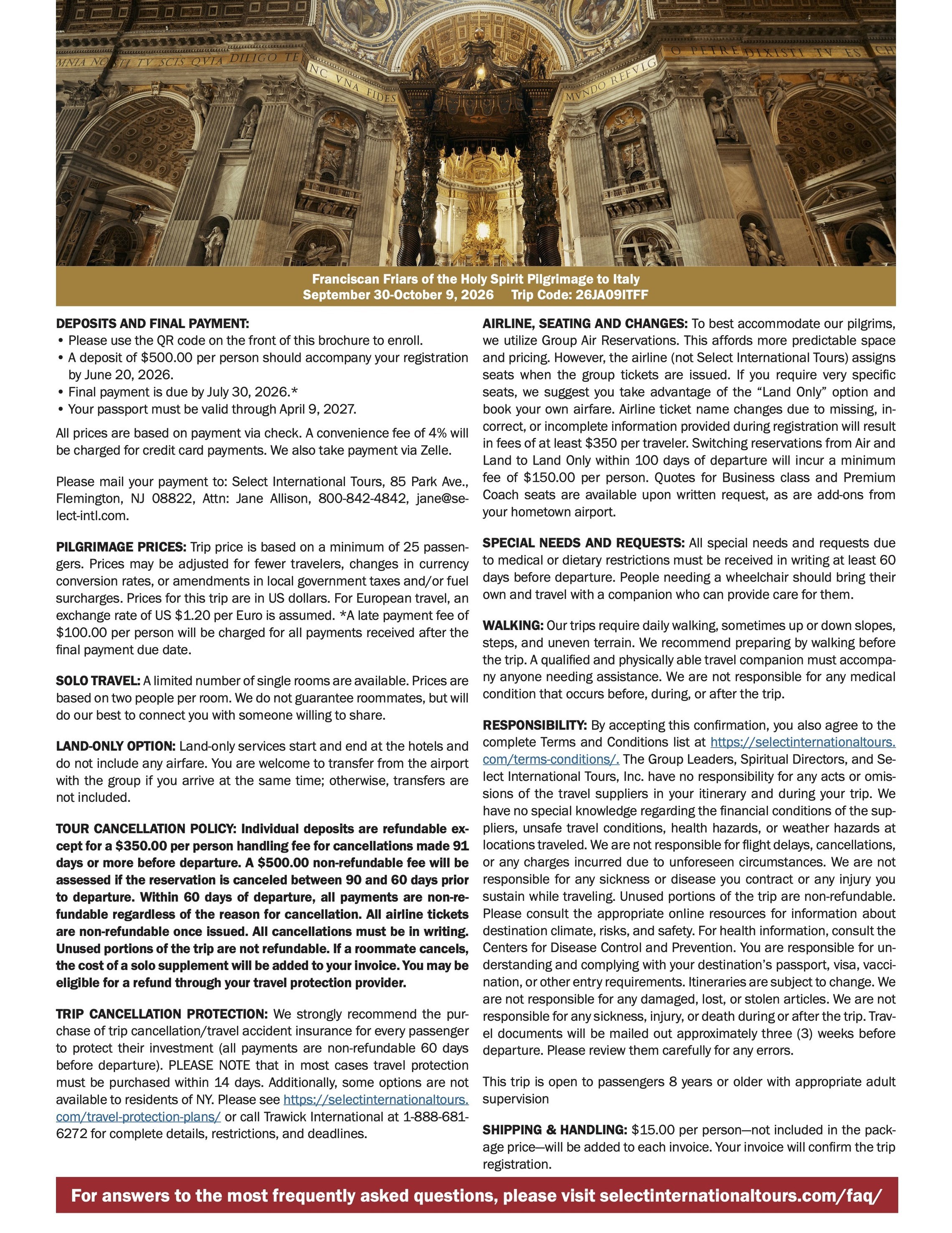 Italy. Franciscan Friars.2026 4