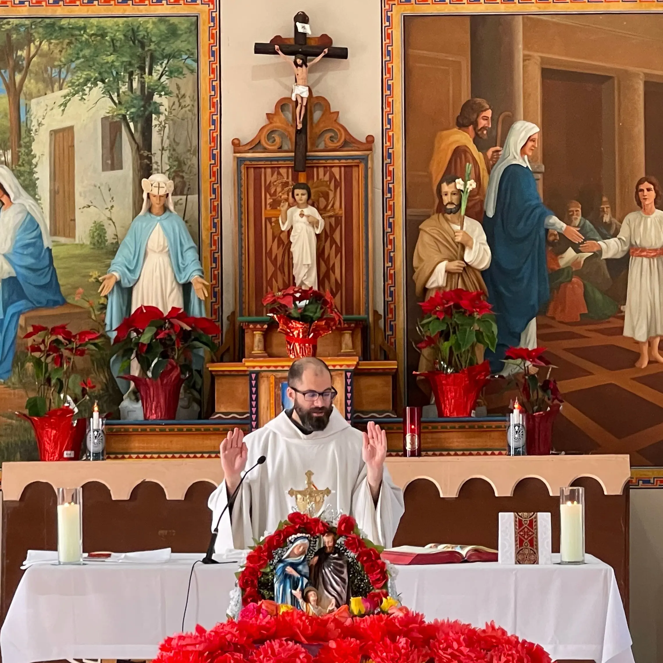 Fr Antony Holy Fam Mass