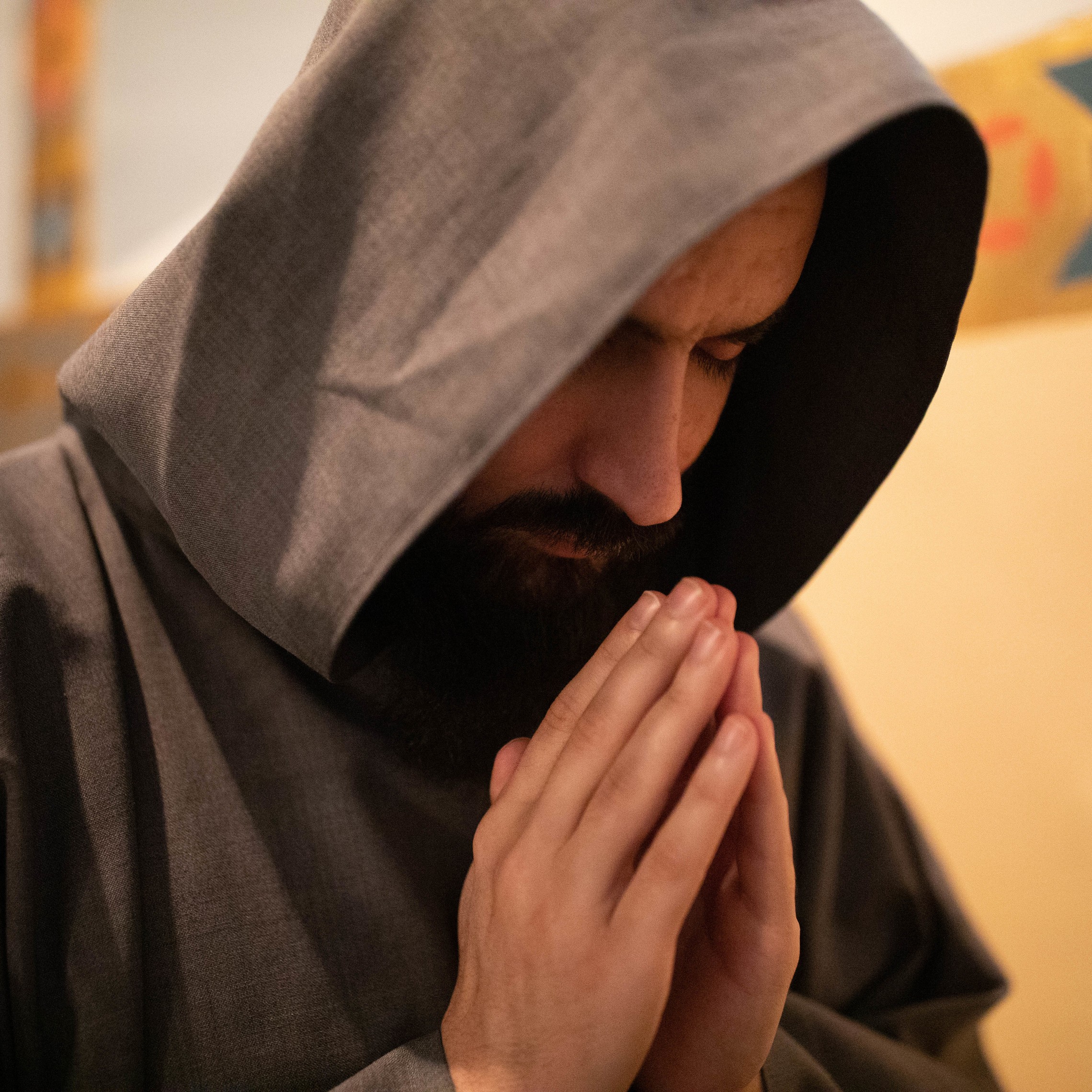 Friar At Prayer